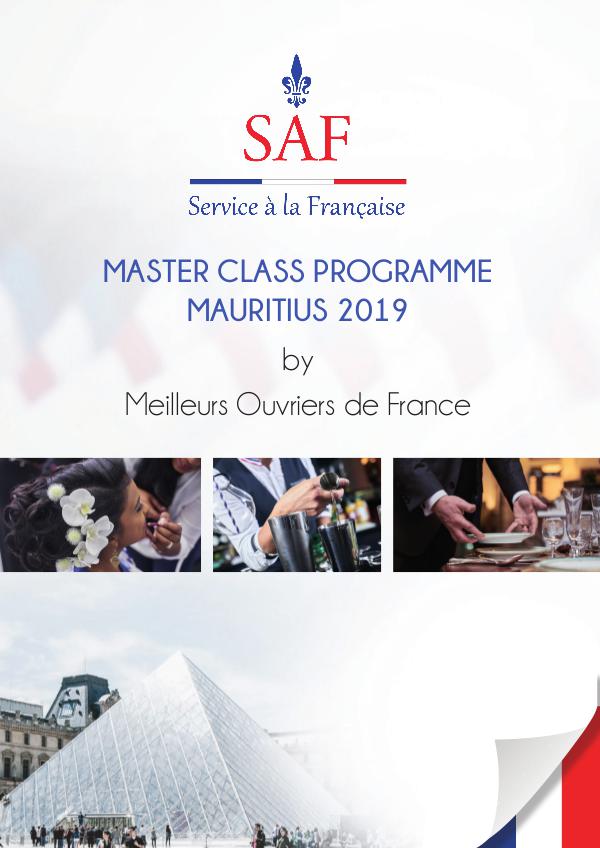 Programmation SERVICE A LA FRANCAISE 2019