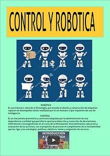 CONTROL Y ROBÓTICA