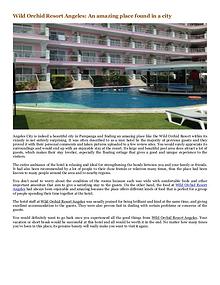 Wild Orchid Beach Resort and Hotel