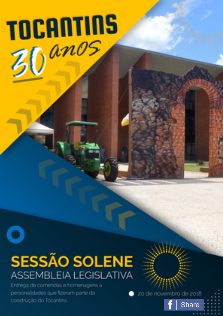 Tocantins 30 Anos Sessão Solene