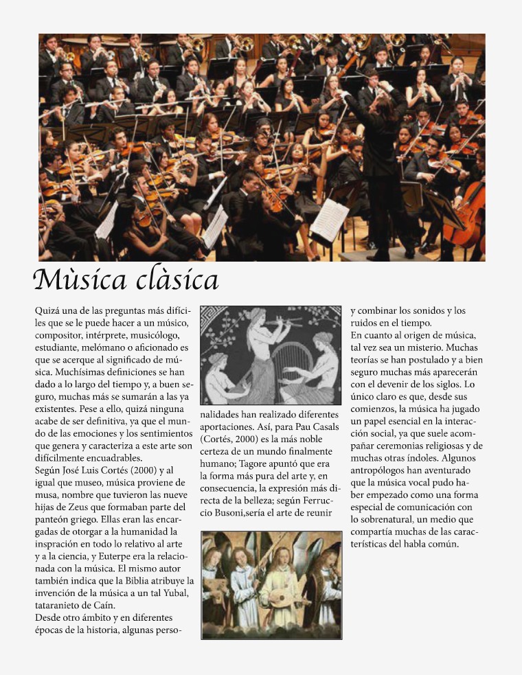 Mùsica Clàsica Musica clasica