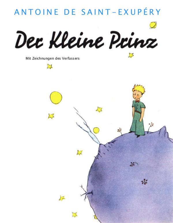 Antoine de Saint Exupery-Der kleine prinz Antoine de Saint Exupery - Der kleine Prinz