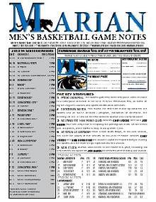 Men's Basketball Game Notes