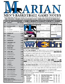 Men's Basketball Game Notes