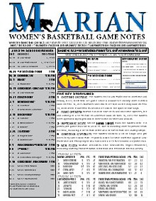 Women's Basketball Game Notes