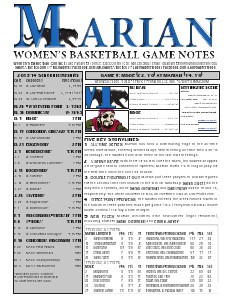 Women's Basketball Game Notes Volume 4