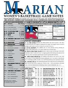 Women's Basketball Game Notes