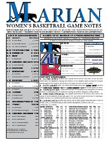 Women's Basketball Game Notes