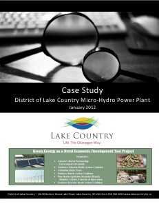 Hydro Power Plant Studies Lake_Country_Micro_Hydro_Power_Plant_Case_Study