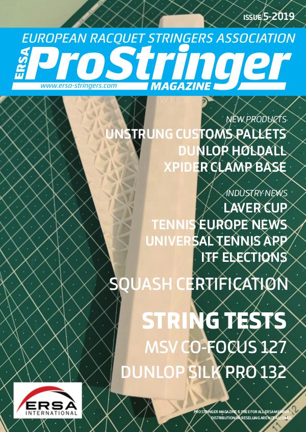 ERSA Pro Stringer Magazine 5 - 2019 prostringer 5-2019 - web