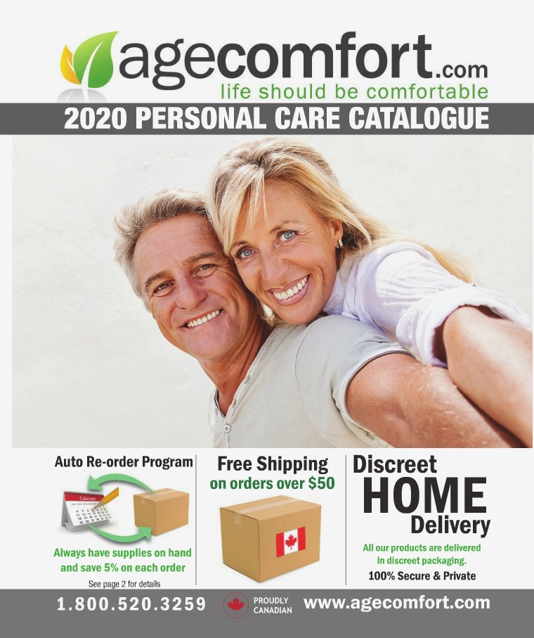 Age Comfort 2020 Personal Care Catalogue