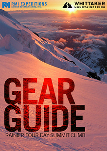 RMI and Whittaker Mountaineering Gear Guides