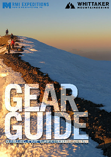 RMI and Whittaker Mountaineering Gear Guides