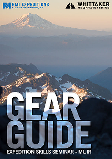 RMI and Whittaker Mountaineering Gear Guides