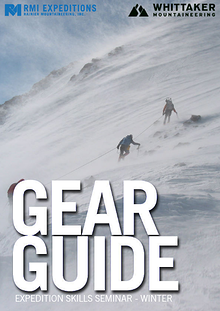 RMI and Whittaker Mountaineering Gear Guides