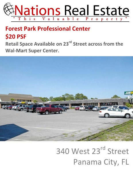 Nations Real Estate Portfolio of Properties Forest Park Professional Center, Panama City, FL