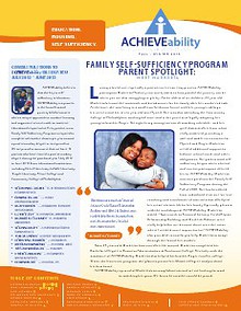 ACHIEVEability Fall-Winter 2013 Newsletter