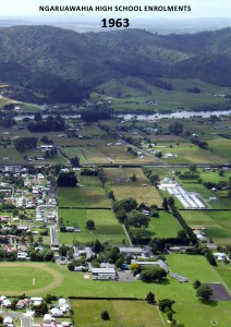 Ngaruawahia High School Enrolments 1963-2012 Ngaruawahia High School Enrolments 1963