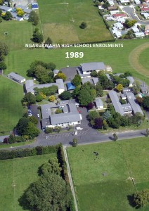 Ngaruawahia High School Enrolments 1963-2012 Ngaruawahia High School Enrolments 1989