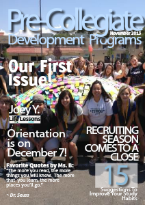 UCCS Pre-Collegiate Development Programs Volume 1: Issue 01