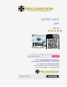 ALPINE LIMO APP