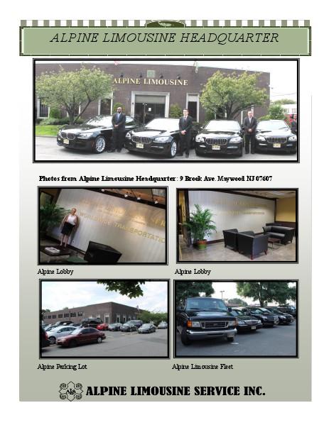 Alpine Limousine Service Headquarter Photos