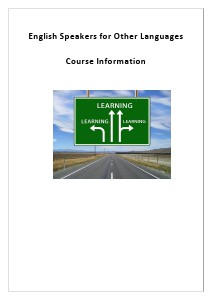 ESOL Course Information (Test)