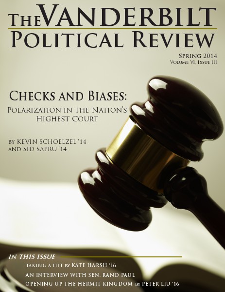 Vanderbilt Political Review Spring 2014