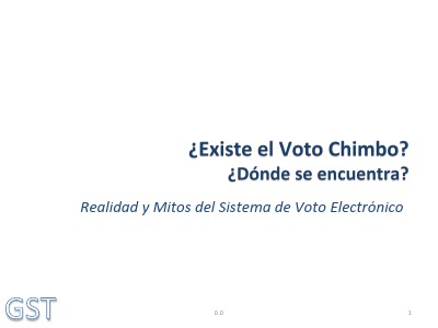 Sobre el voto chimbo noviembre 2013 nov 2013