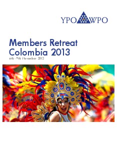 Members Retreat Colombia 2013 *