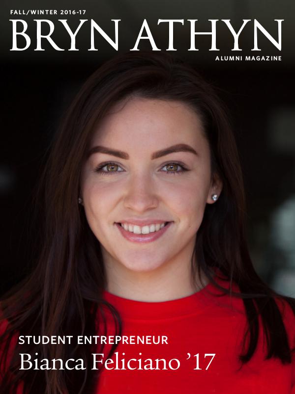 Bryn Athyn College Alumni Magazine Fall/Winter 2016-17