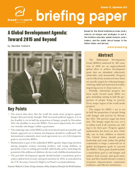 Briefing Papers Number 22, September 2013