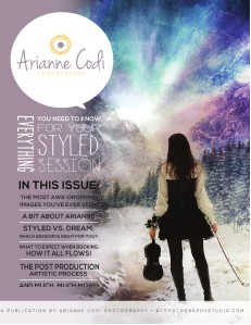 Arianne Codi Photography Price Guide Nov 2013-Dec 2014