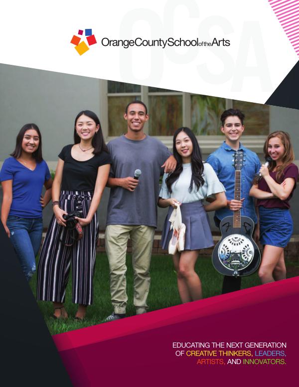 Orange County School of the Arts Overview Brochure