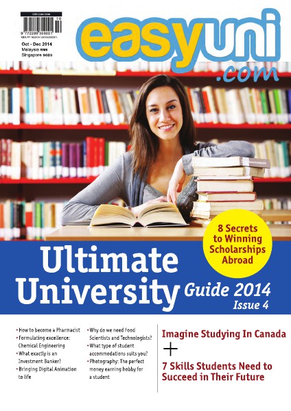 EASYUNI Ultimate University Guide 2013 Issue 4