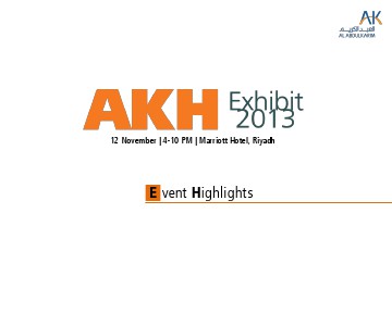 AKH Exhibit 2013 November 2013