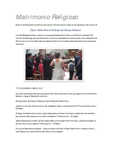 Matrimonio Matrimonio