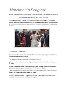 Matrimonio