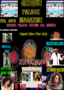 GEEQUE PALACE MAGAZINE FEBRUARY 2013