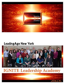 IGNITE Leadership Academy LeadingAge New York 2014-15