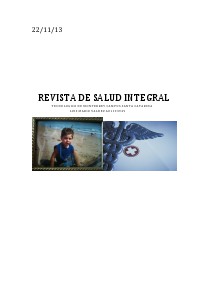 REVISTA DE SALUD INTEGRAL diciembre 2013