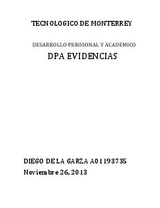 DPA 1 SEMESTRE (e.g Nov. 2013)