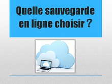 Présentation de la sauvegarde en ligne et de Mozy