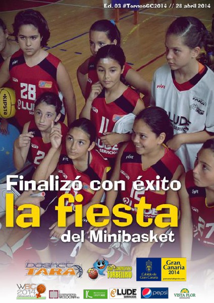 Finalizó con éxito la fiesta del Minibasket