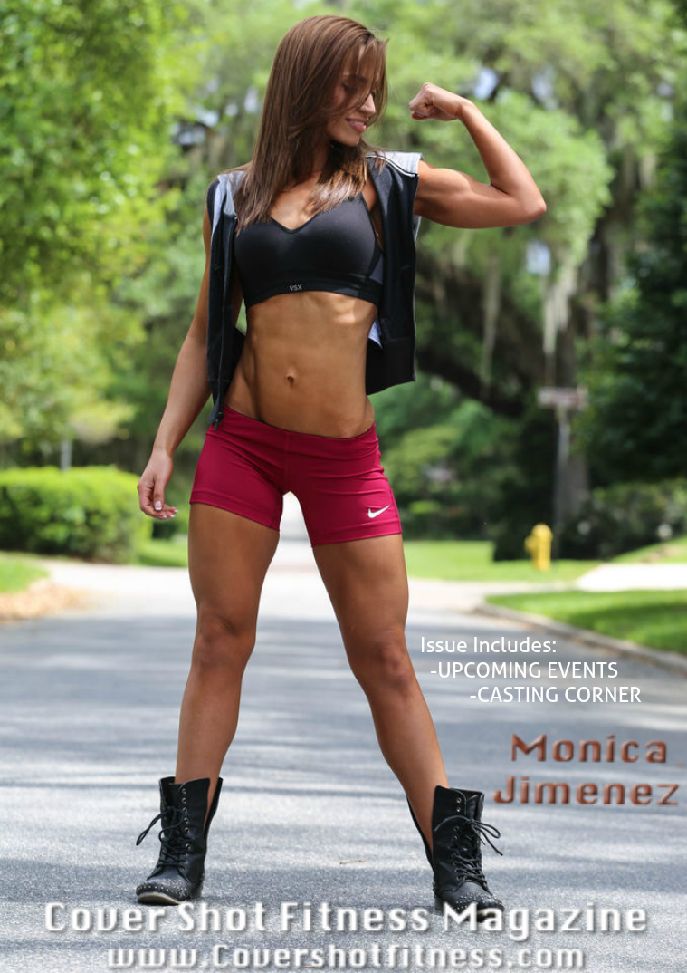 Cover Shot Fitness Magazine Monica Jimenez Issue 17