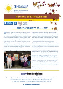 3H Autumn 2013 Newsletter Dec 2013