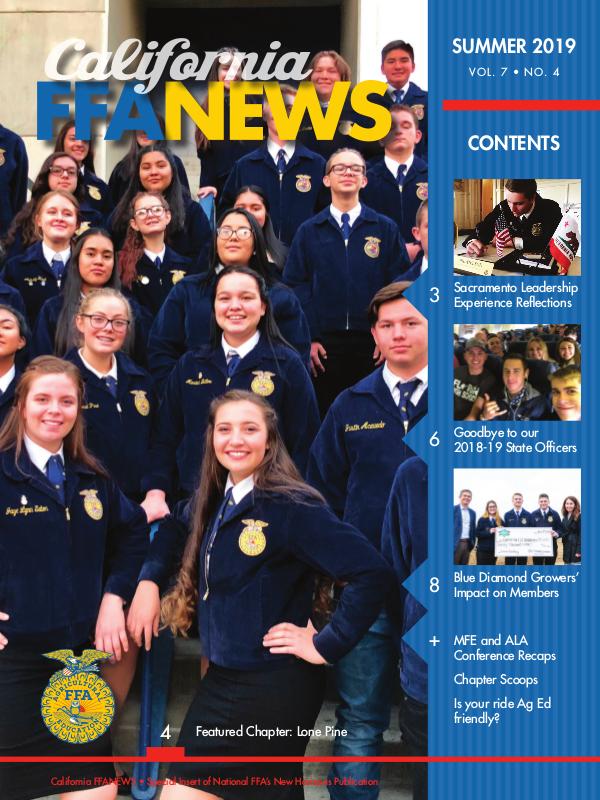 California FFA News Summer 2019