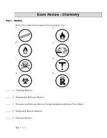 Grade 9 Science Chemistry Exam Review