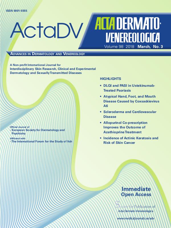 Acta Demato-Venereologica 98-3CompleteContent