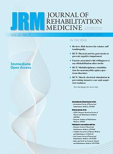 Journal of Rehabilitation Medicine